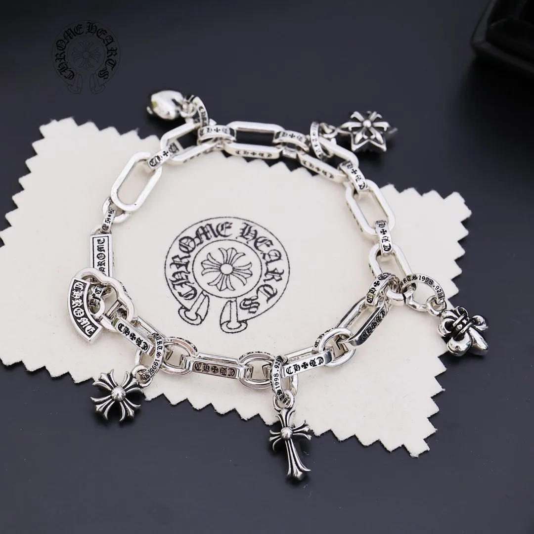 【CHROME HEARTS】ブレスレット ファッションオールマッチ 240727