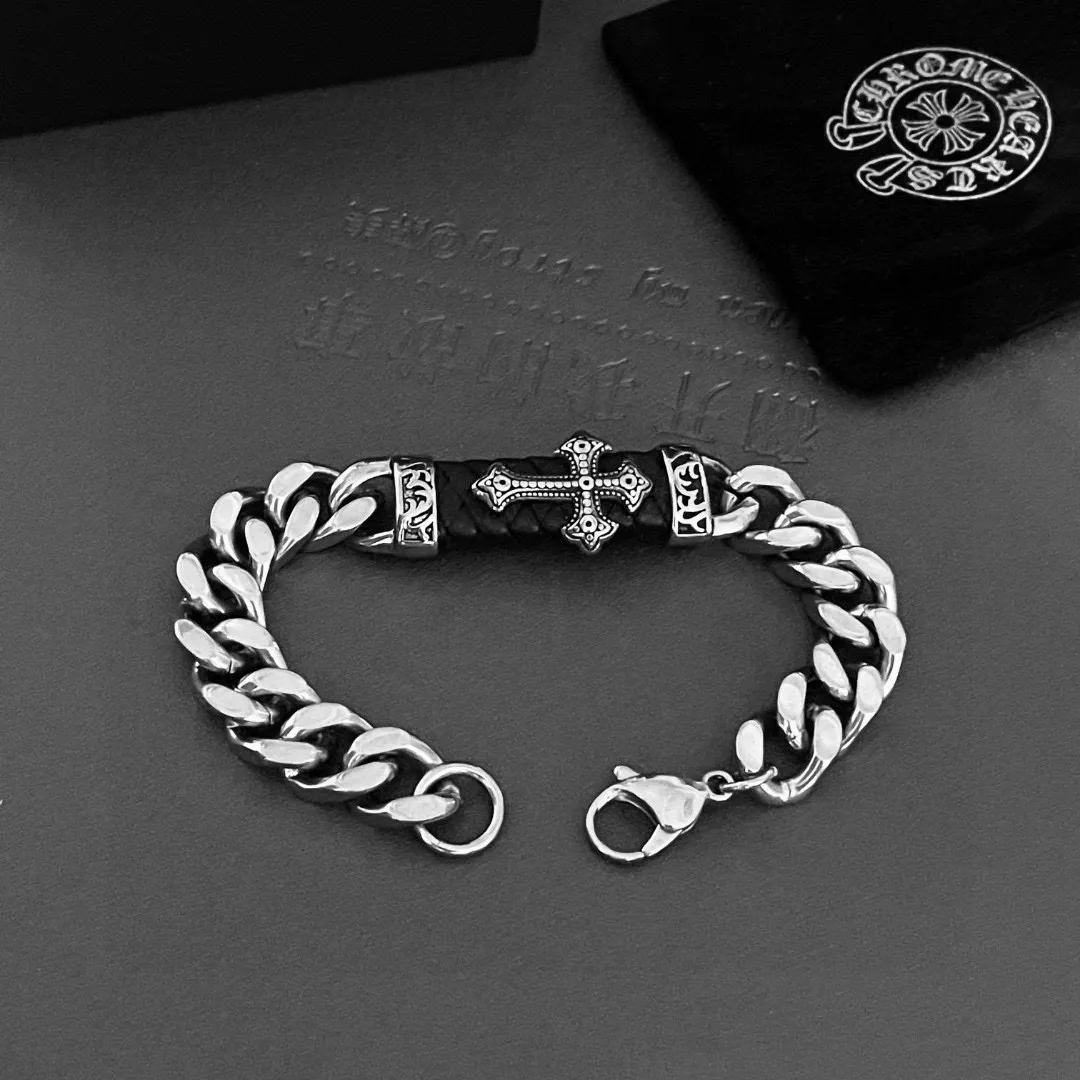 【CHROME HEARTS】ブレスレット、ファッションシンプルなスタイル