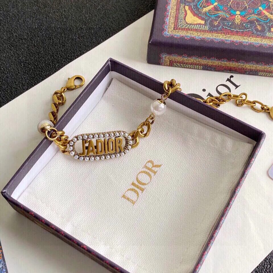 【DIOR】ブレスレット、ファッションシンプルなスタイル