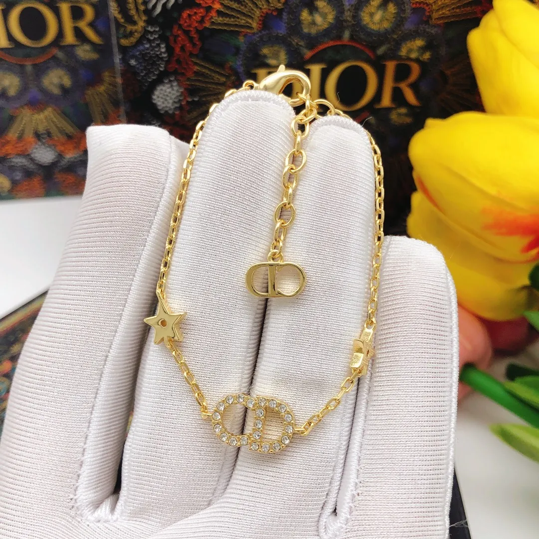 【DIOR】ブレスレット、ファッションシンプルなスタイル