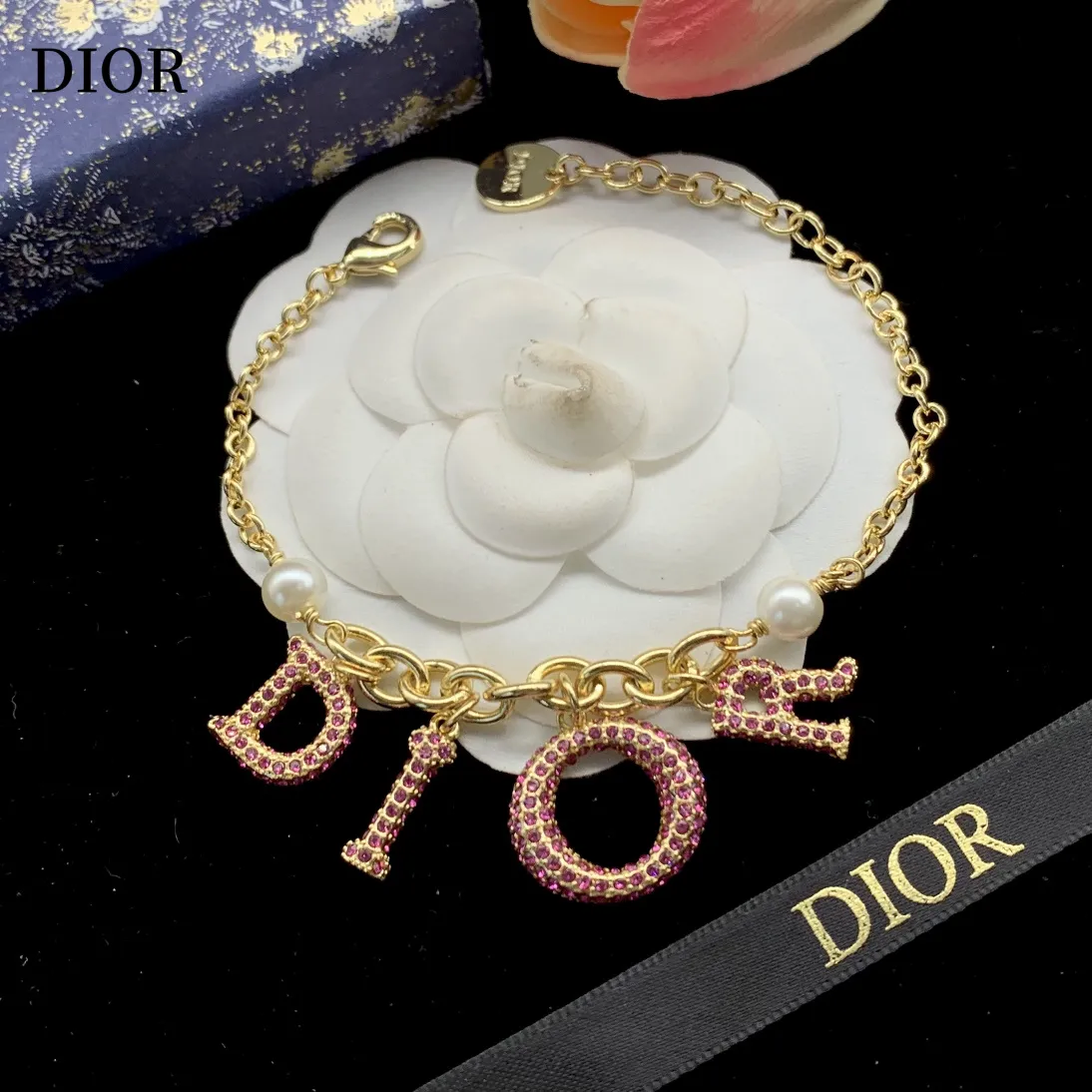 【DIOR】ブレスレット、ファッションシンプルなスタイル
