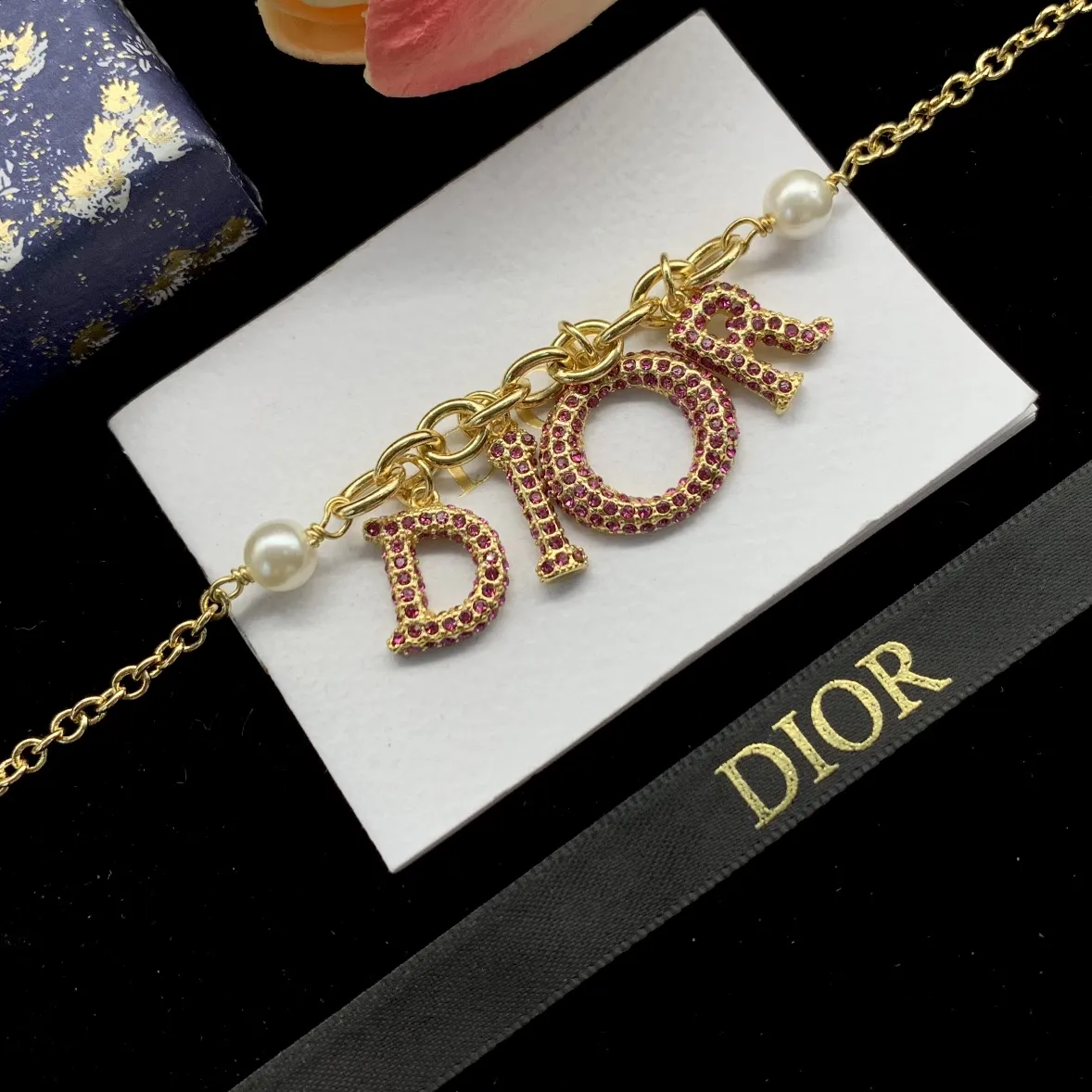 【DIOR】ブレスレット、ファッションシンプルなスタイル