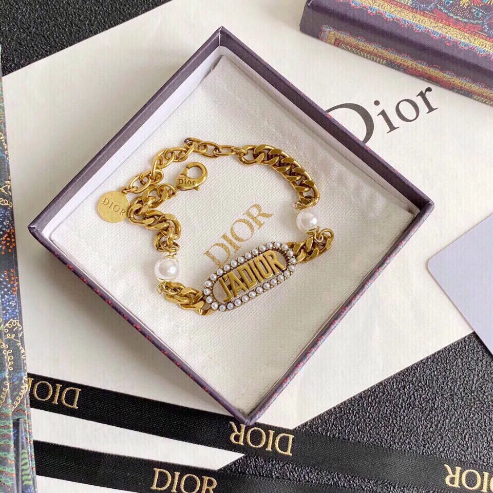 【DIOR】ブレスレット、ファッションシンプルなスタイル