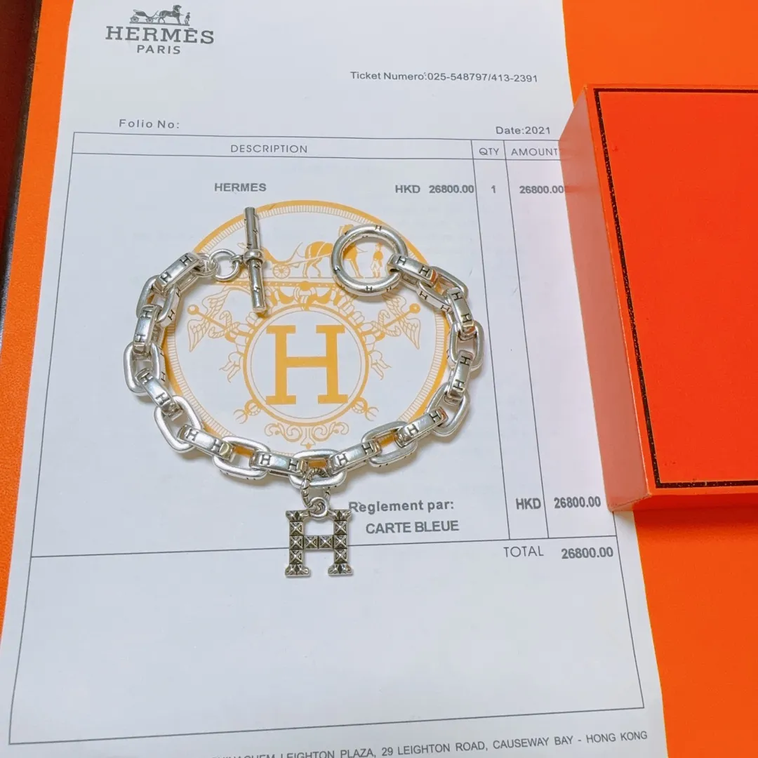 【HERMES】ブレスレット、ファッションシンプルなスタイル 2473