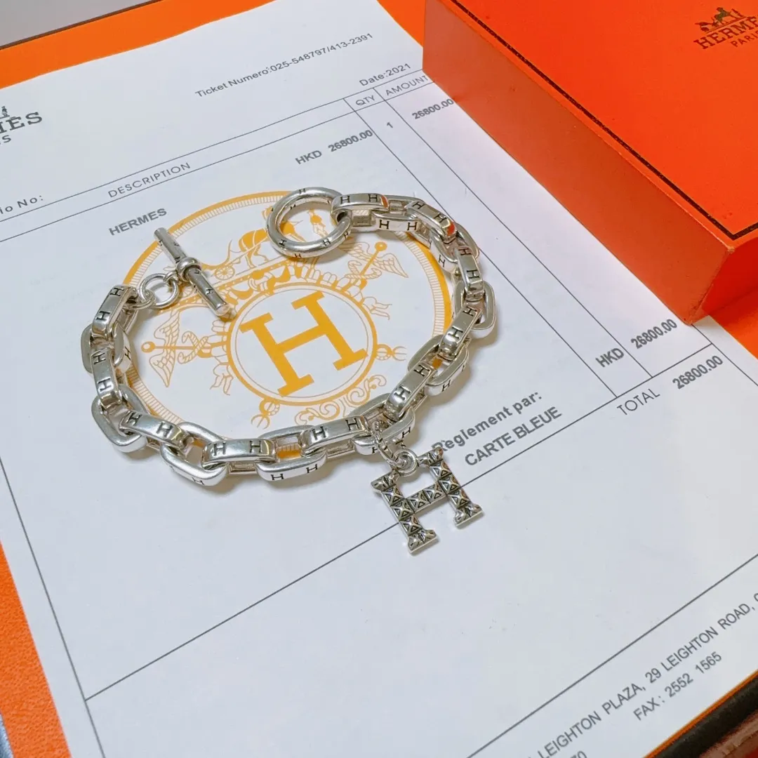 【HERMES】ブレスレット、ファッションシンプルなスタイル 2473