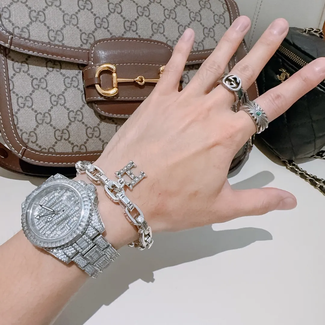 【HERMES】ブレスレット、ファッションシンプルなスタイル 2473