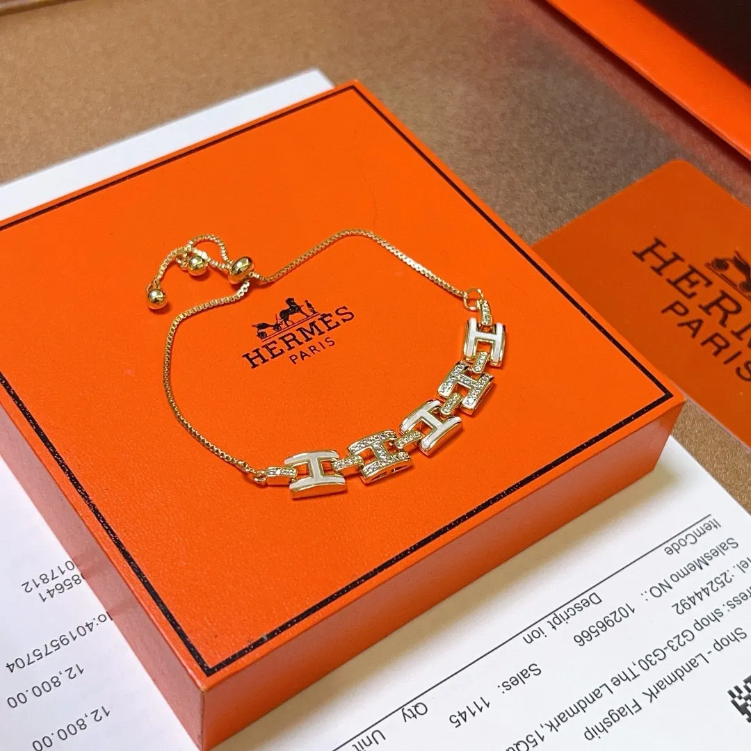 【HERMES】ブレスレット、ファッションシンプルなスタイル