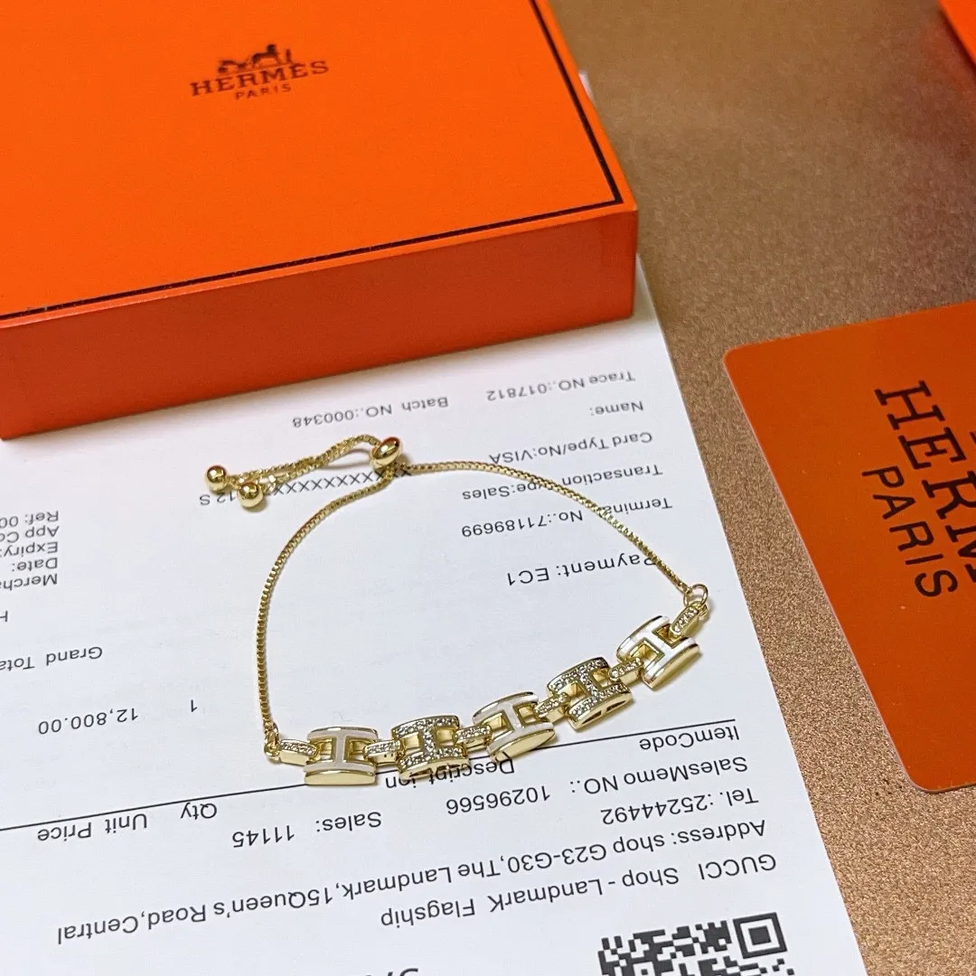 【HERMES】ブレスレット、ファッションシンプルなスタイル