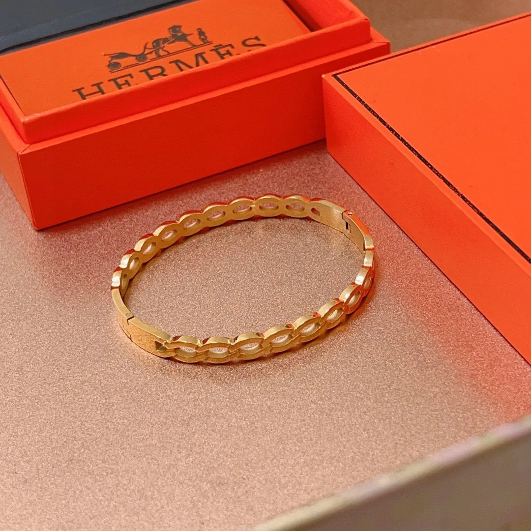【HERMES】ブレスレット、ファッションシンプルなスタイル