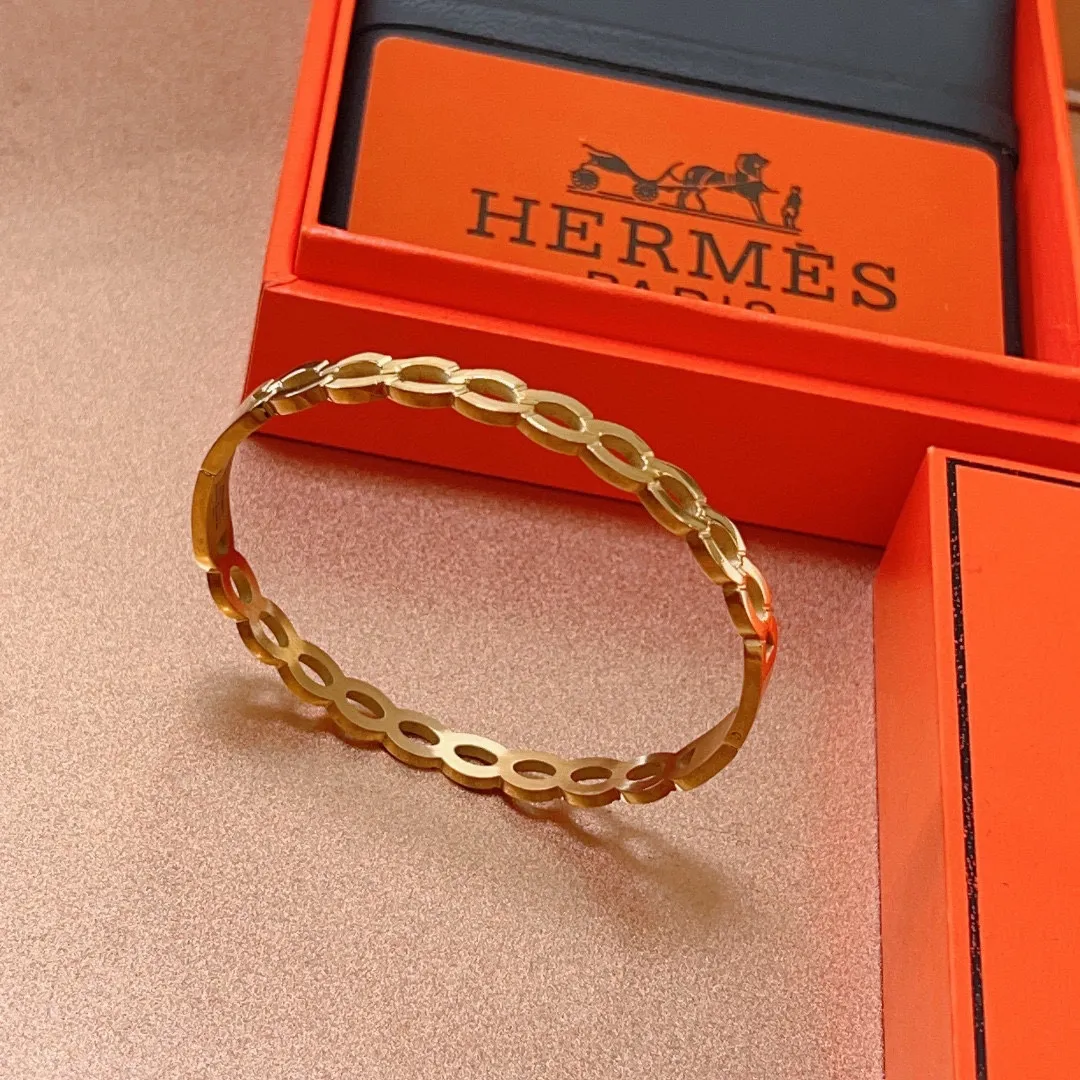 【HERMES】ブレスレット、ファッションシンプルなスタイル