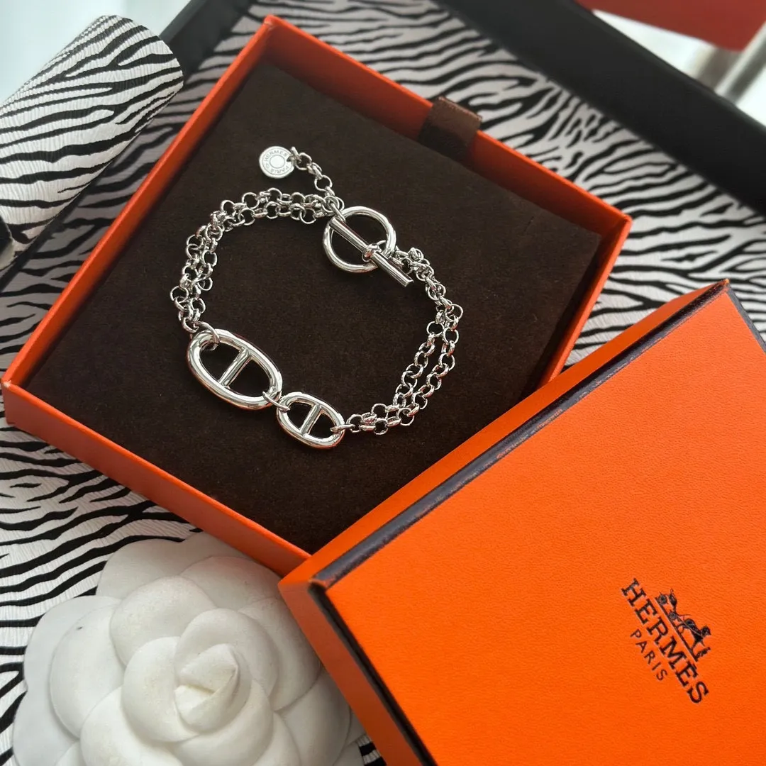 【HERMES】ブレスレット、ファッションシンプルなスタイル