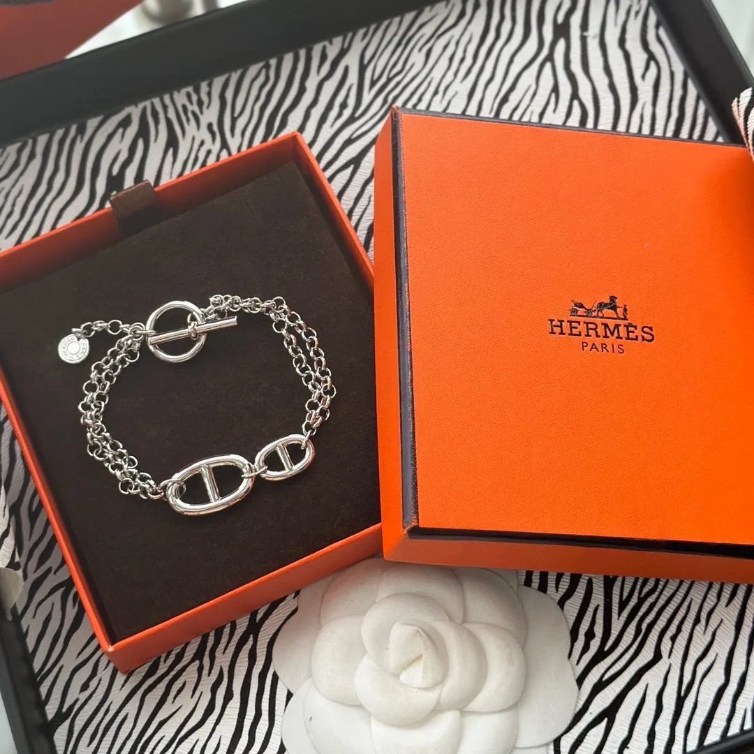 【HERMES】ブレスレット、ファッションシンプルなスタイル