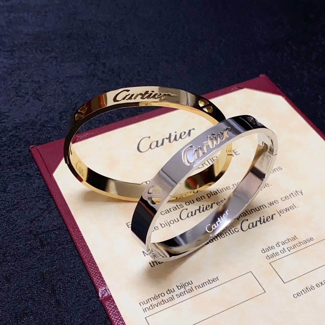 【CARTIER】ブレスレット、ファッションシンプルなスタイル
