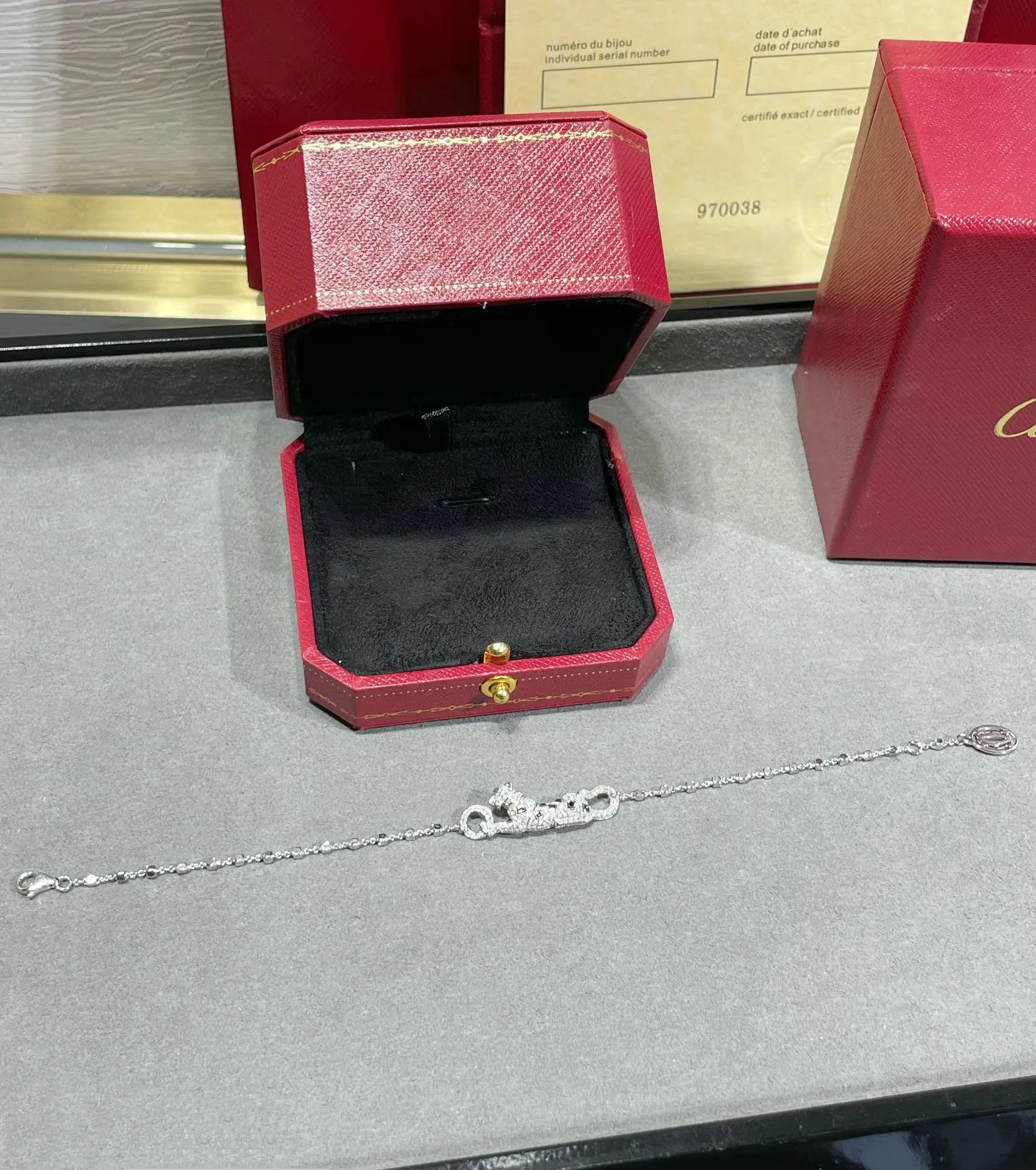 【CARTIER】ブレスレット、ファッションシンプルなスタイル