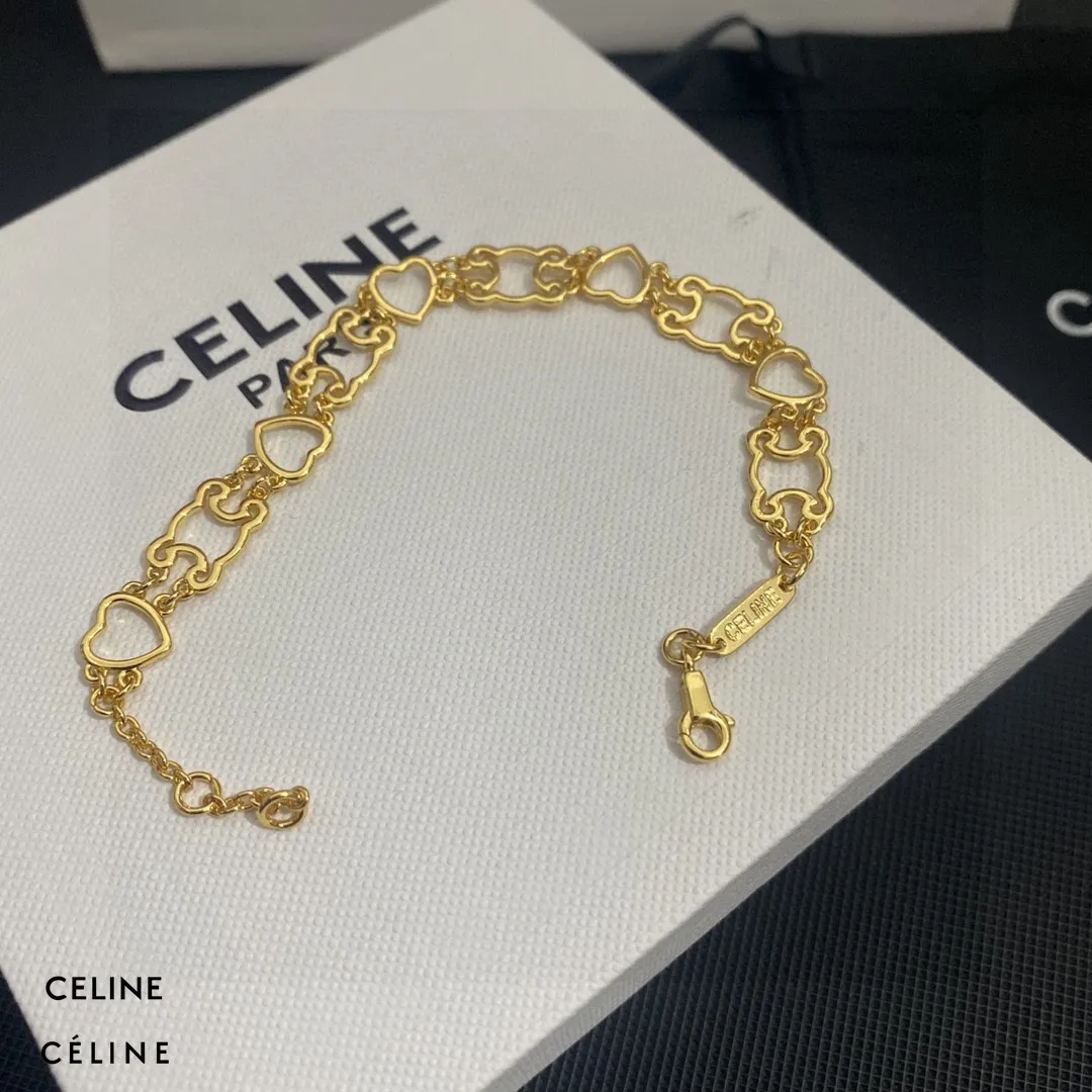 【CELINE】ブレスレット、ファッションシンプルなスタイル