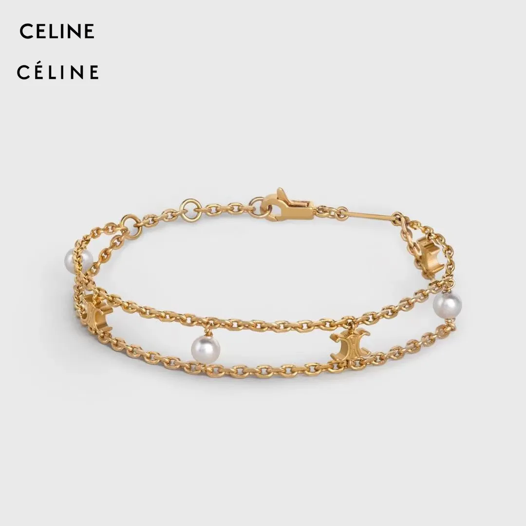 【CELINE】ブレスレット、ファッションシンプルなスタイル