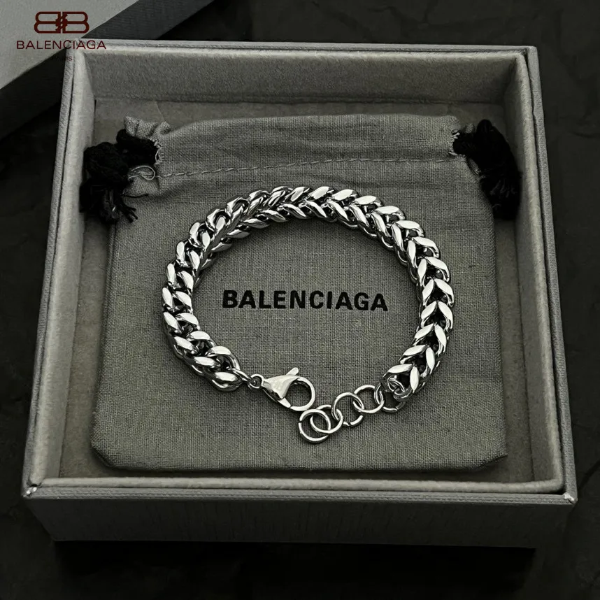 【BALENCIAGA】ブレスレット、ファッションシンプルなスタイル