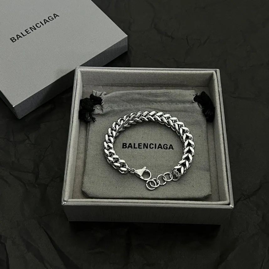 【BALENCIAGA】ブレスレット、ファッションシンプルなスタイル