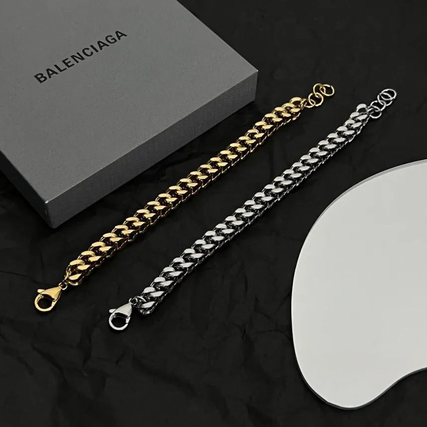 【BALENCIAGA】ブレスレット、ファッションシンプルなスタイル