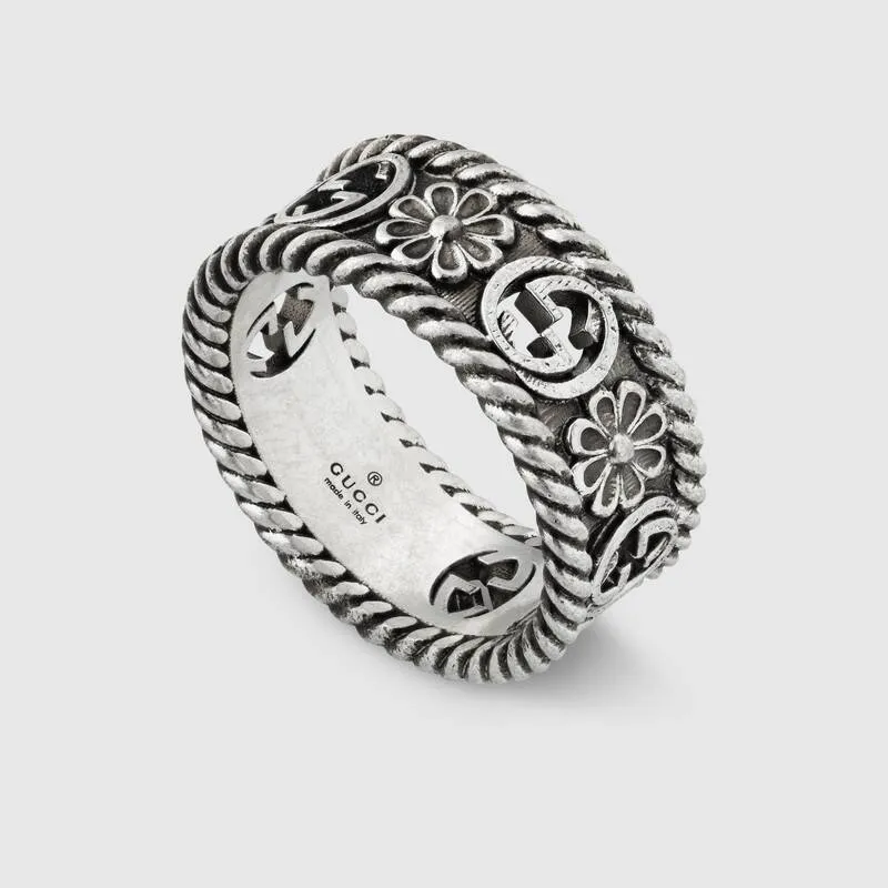 GUCCI エナメル インターロッキングG ブレスレット
