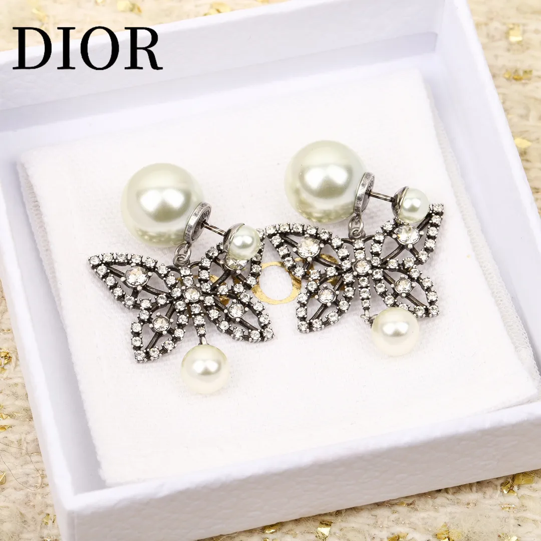 【DIOR】ディオール  ファッションスタイルのイヤリング