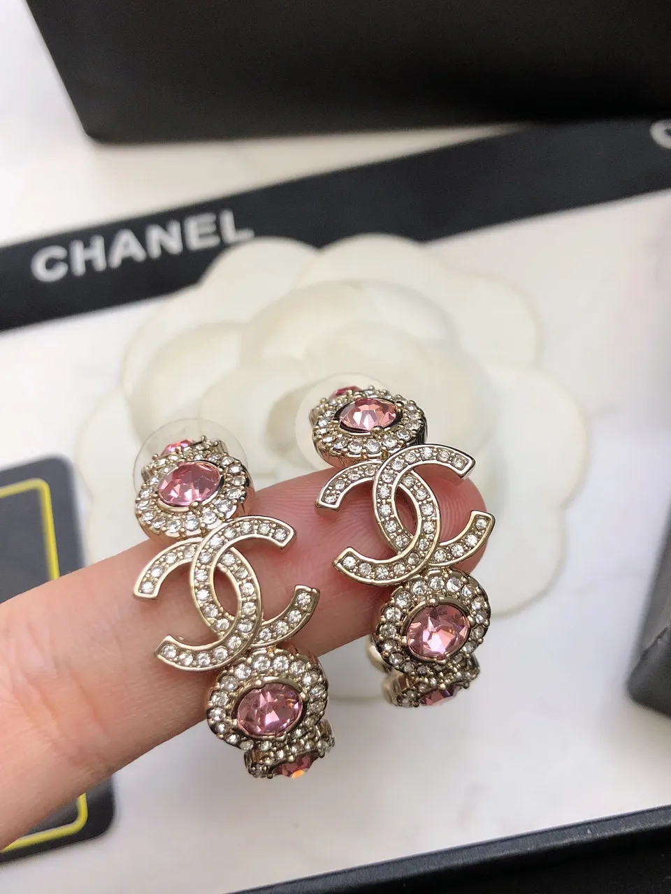 【CHANEL】 シャネル   ファッションスタイルのイヤリング