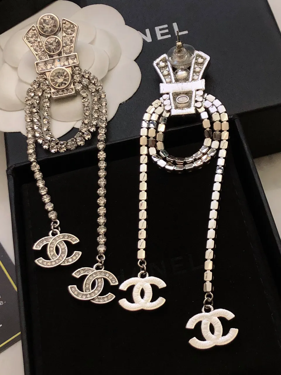 【CHANEL 】 シャネル   ファッションスタイルのイヤリング