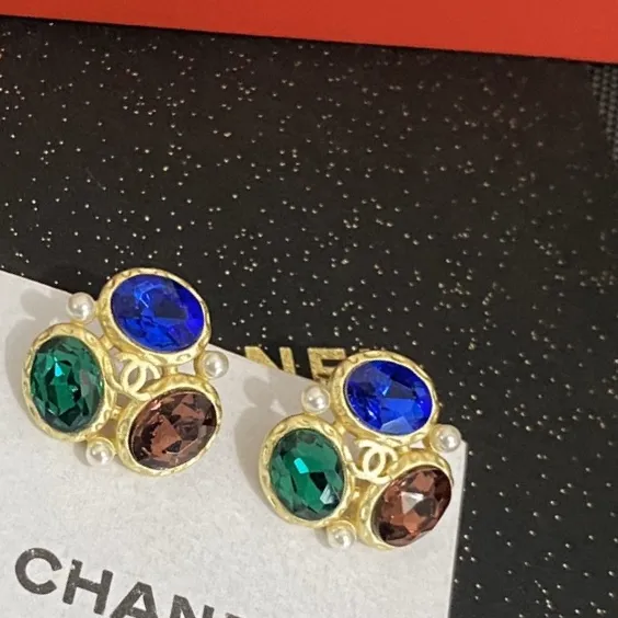【CHANEL 】 シャネル   ファッションスタイルのイヤリング