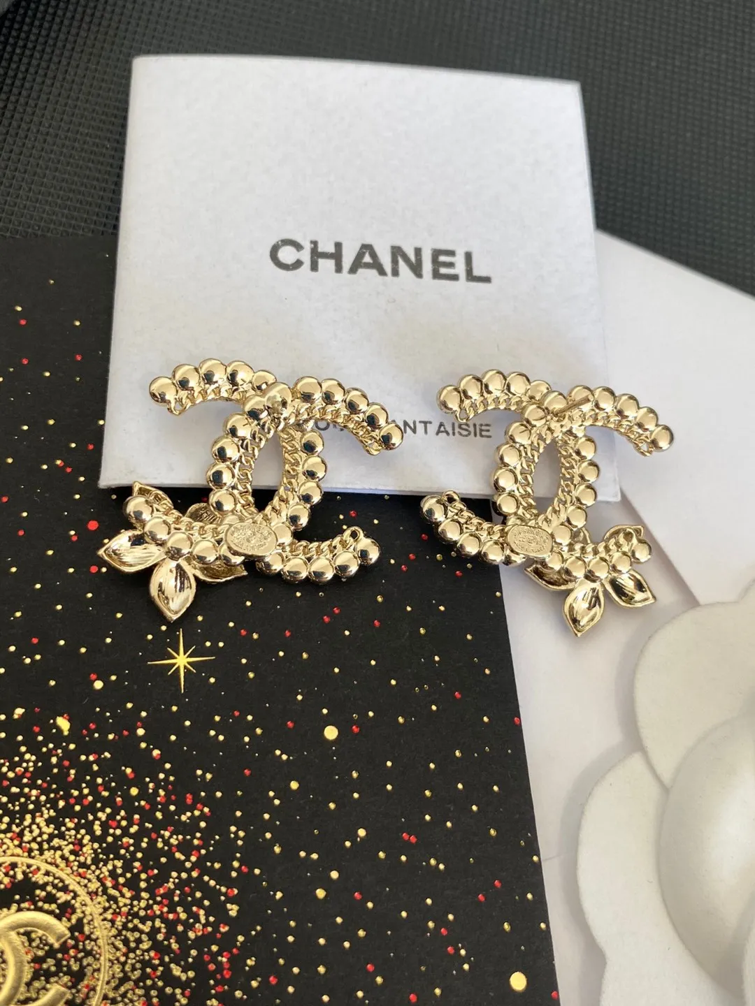 【CHANEL 】 シャネル   ファッションスタイルのイヤリング