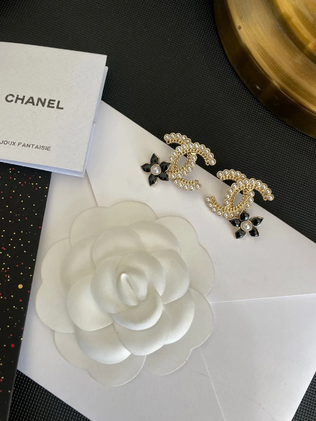 【CHANEL 】 シャネル   ファッションスタイルのイヤリング