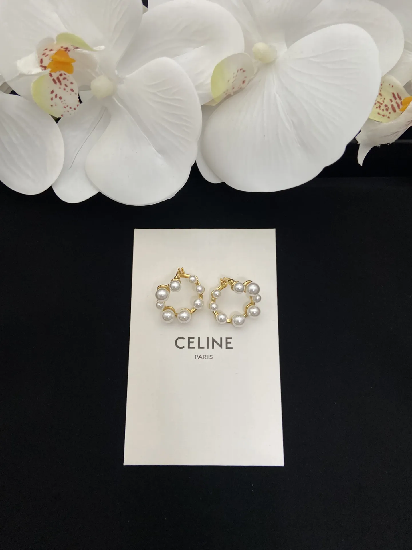 【CELINE】 セリーヌ   ファッションスタイルのイヤリング