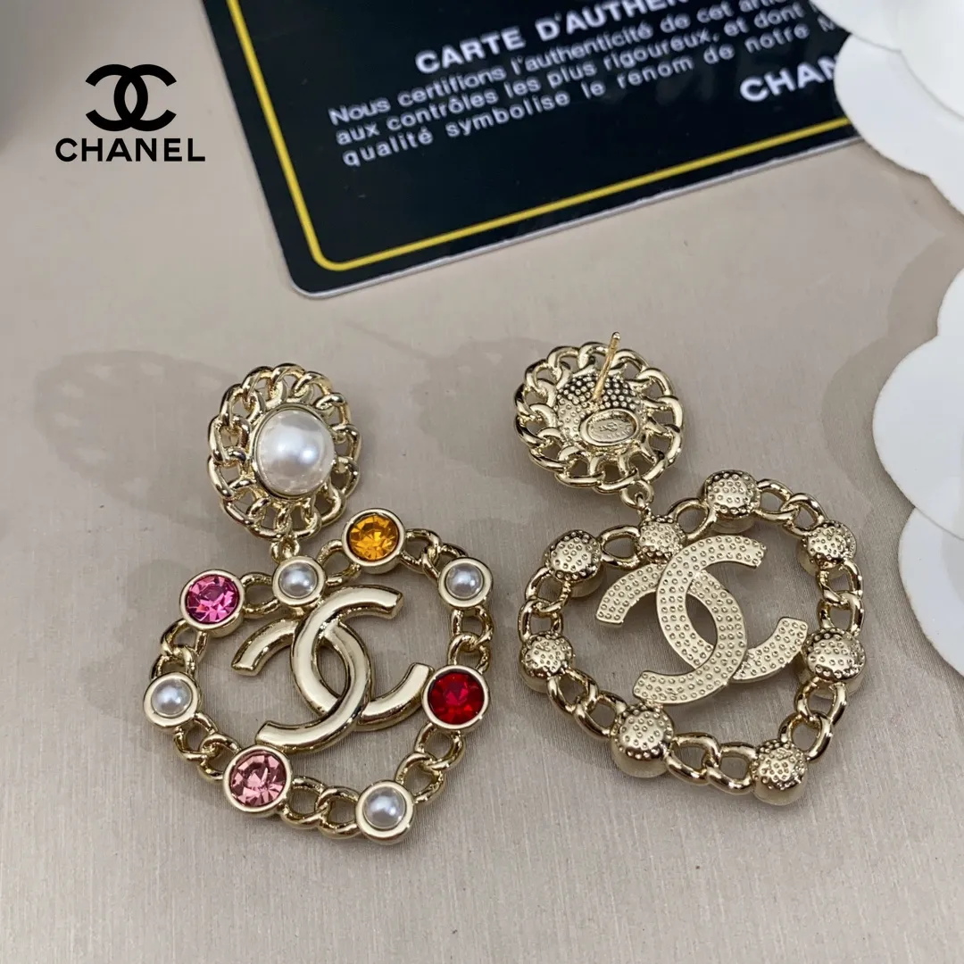 【CHANEL 】 シャネル   ファッションスタイルのイヤリング