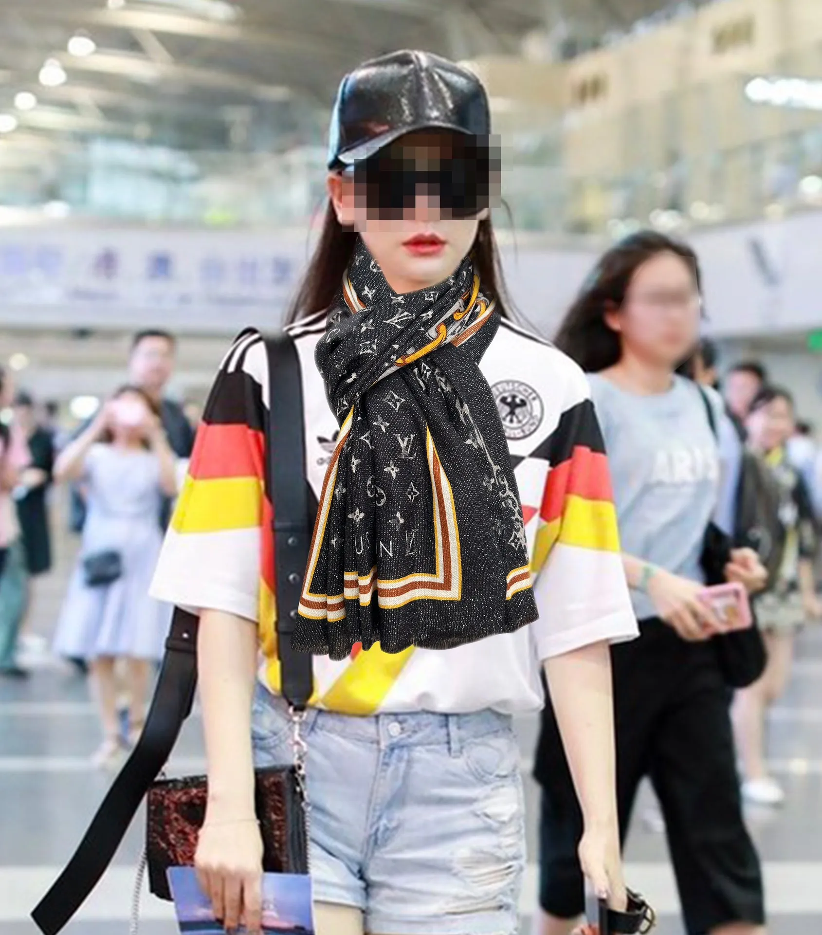 【LV LOUIS VUITTON ルイ·ヴィトン】 スカーフ 100*200cm  241107