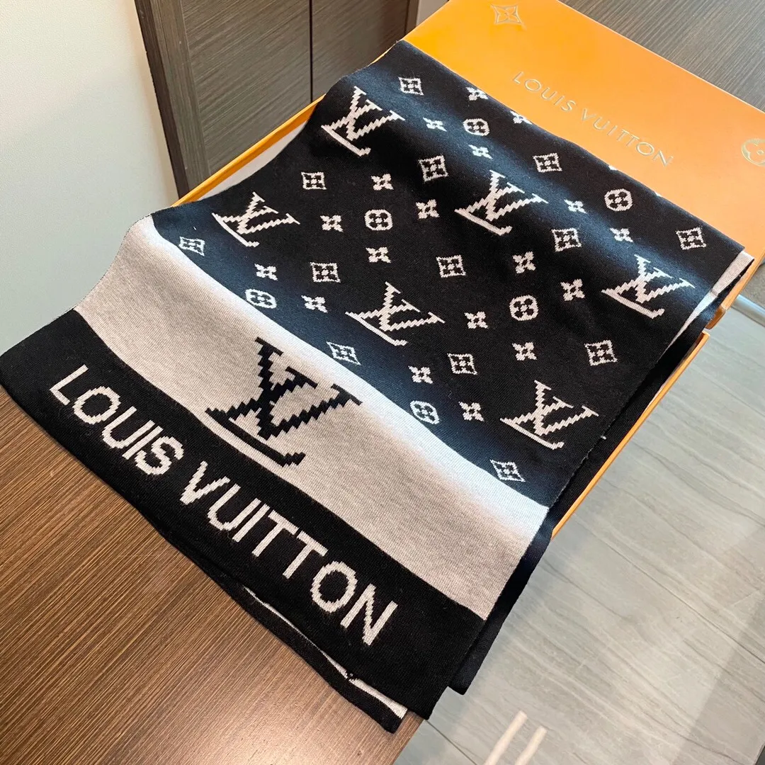 【LV LOUIS VUITTON ルイ·ヴィトン】 スカーフ 30*180cm  241107