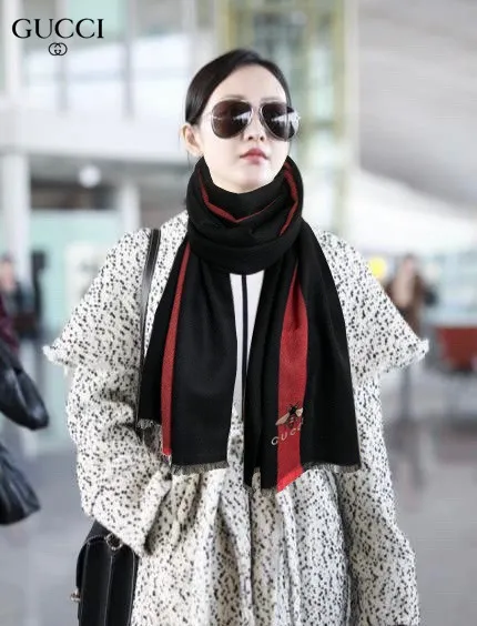 【GUCCI グッチ】スカーフ35*200CM  241108