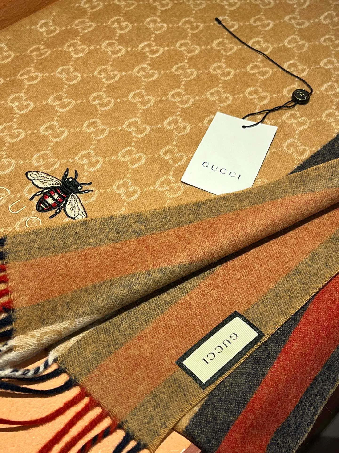 【GUCCI グッチ】スカーフ180*35CM  241108