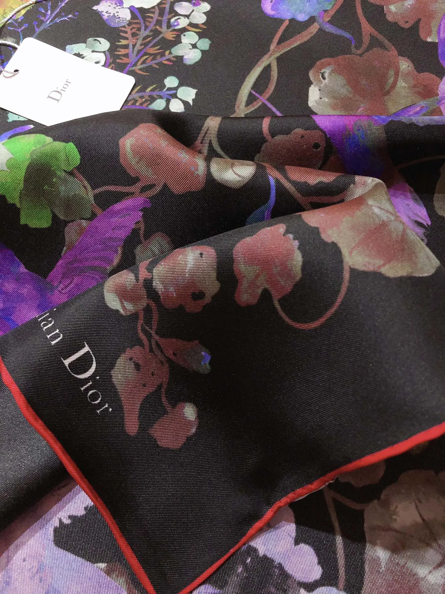 【DIOR  ディオール 】スカーフ90*90cm  241108