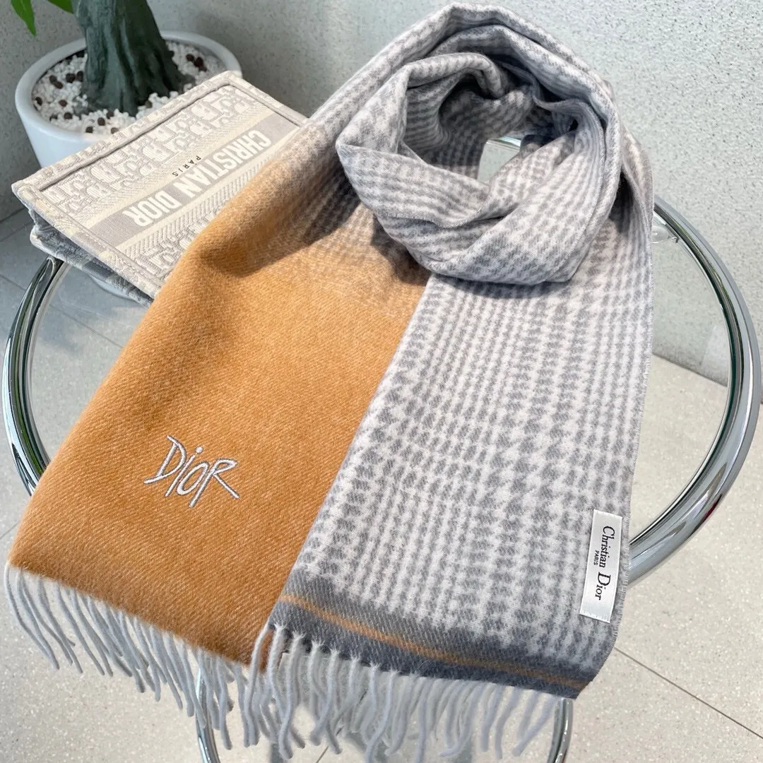 【DIOR  ディオール 】スカーフ32*200cm  241108
