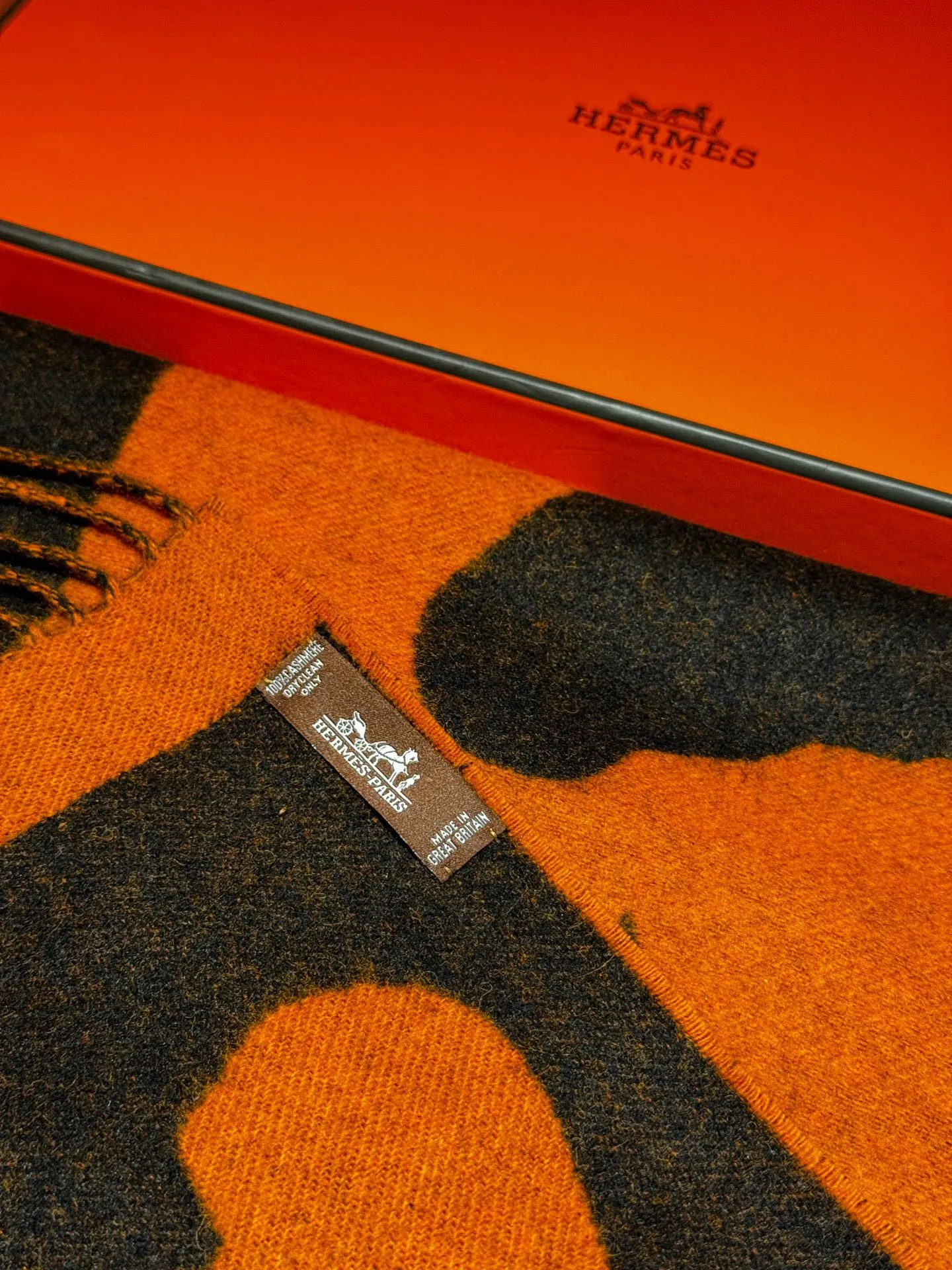 【HERMES エルメス 】スカーフ40*195CM  241210
