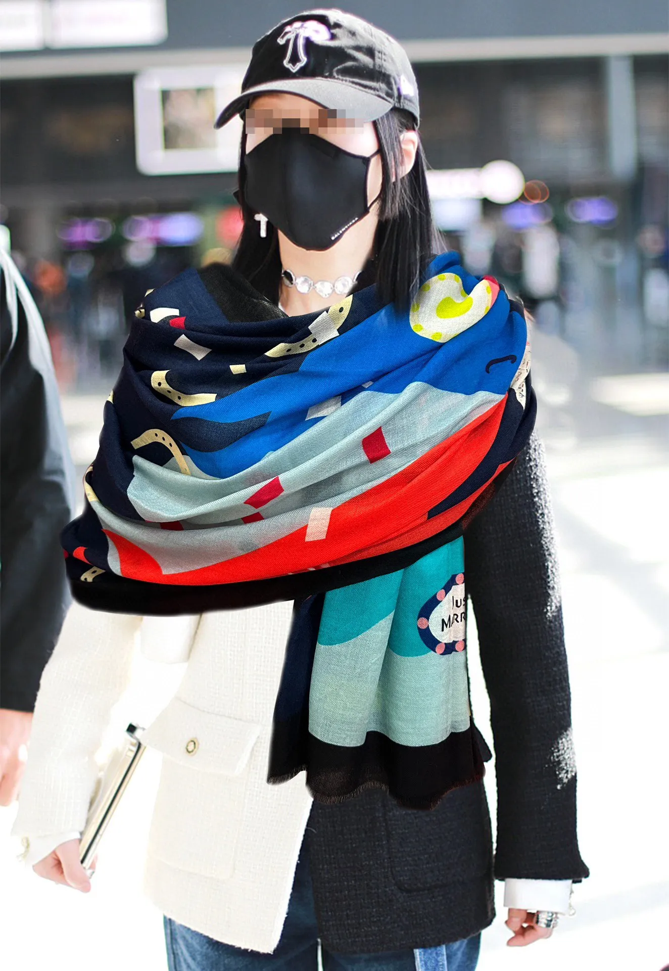 【HERMES エルメス 】スカーフ100*200CM  241210