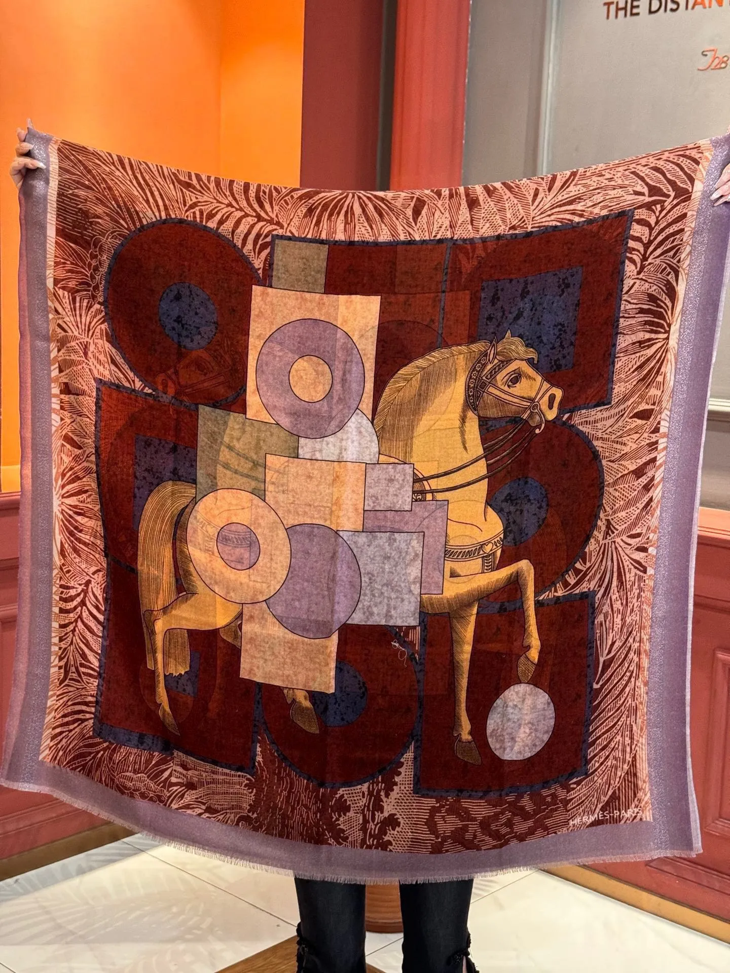【HERMES エルメス 】スカーフ30*180CM  241210