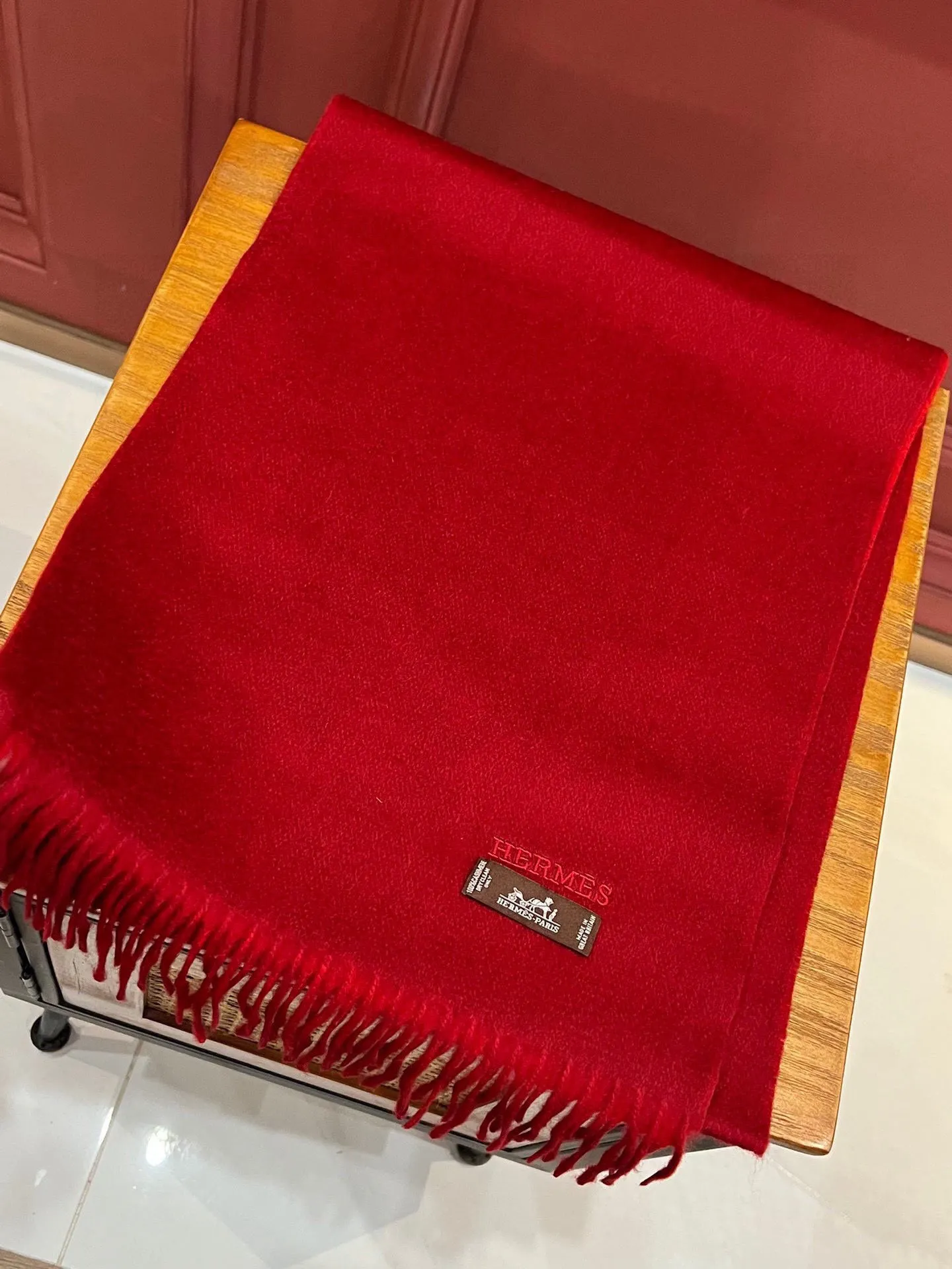 【HERMES エルメス 】スカーフ35*180CM  241210