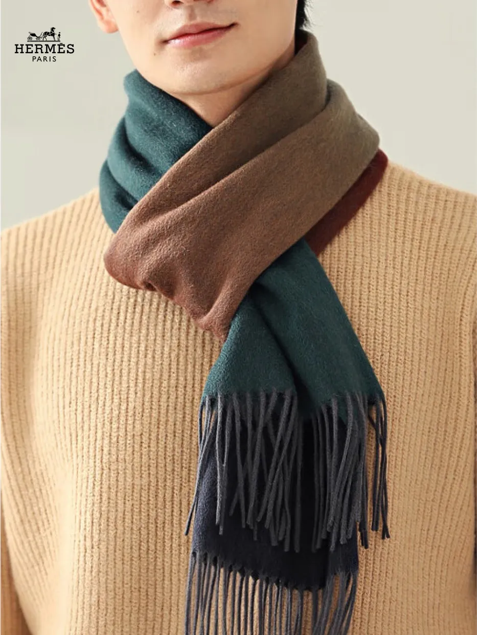 【HERMES エルメス 】スカーフ   32*190CM  241109