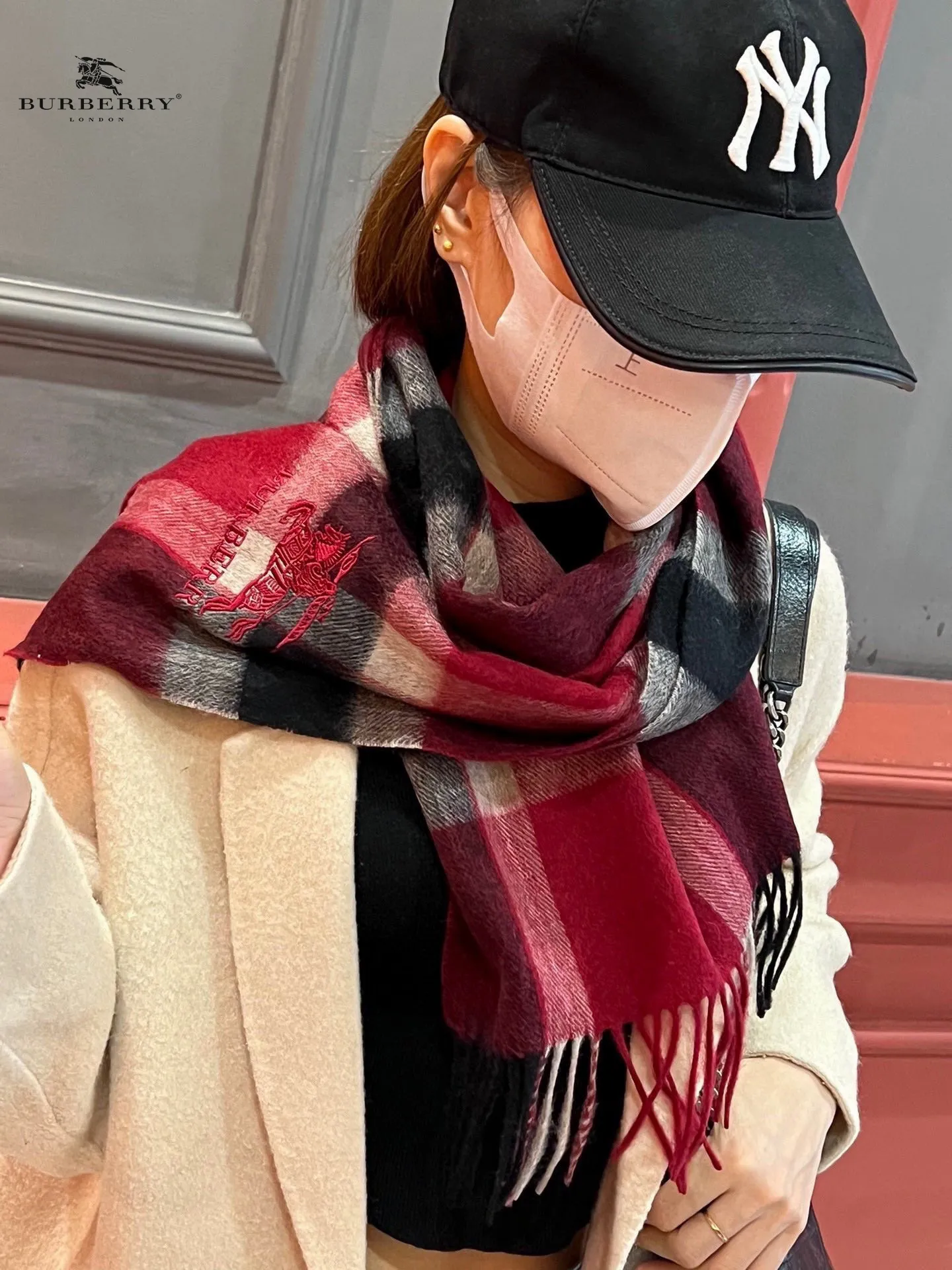 【BURBERRY  バーバリー】スカーフ32*180CM  241209