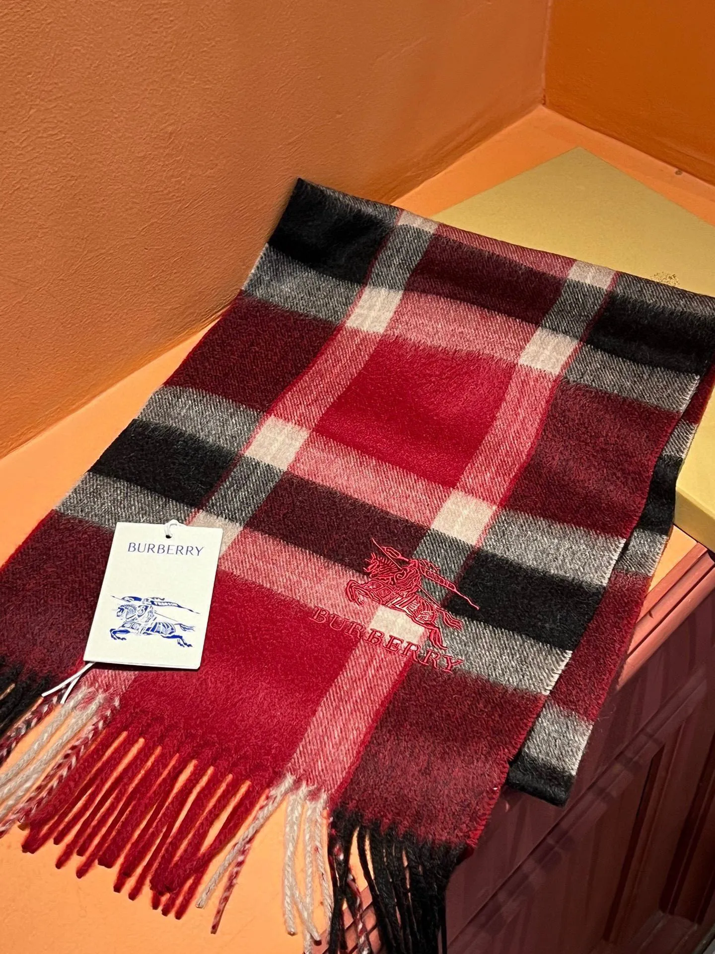 【BURBERRY  バーバリー】スカーフ32*180CM  241209