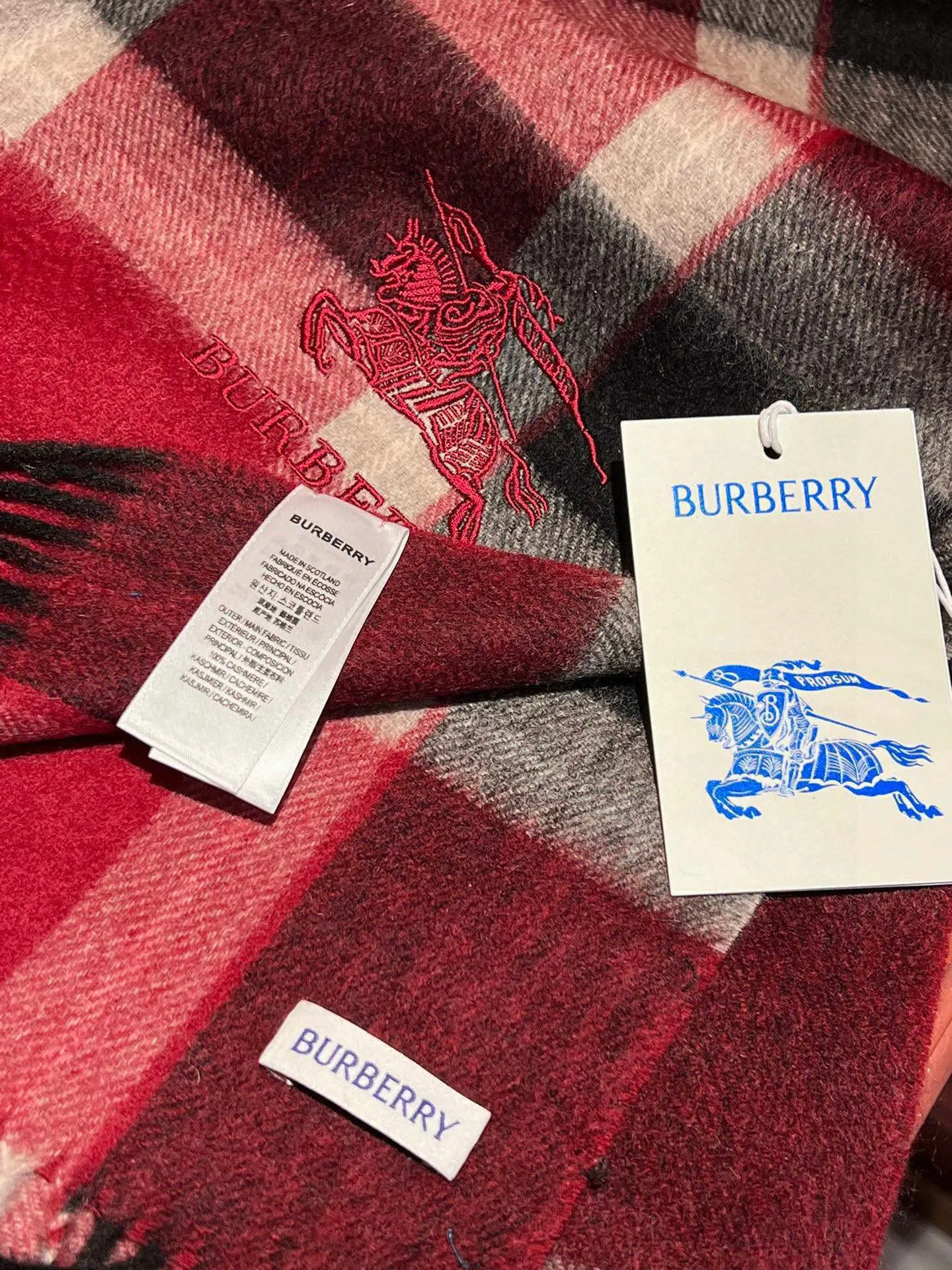 【BURBERRY  バーバリー】スカーフ32*180CM  241209