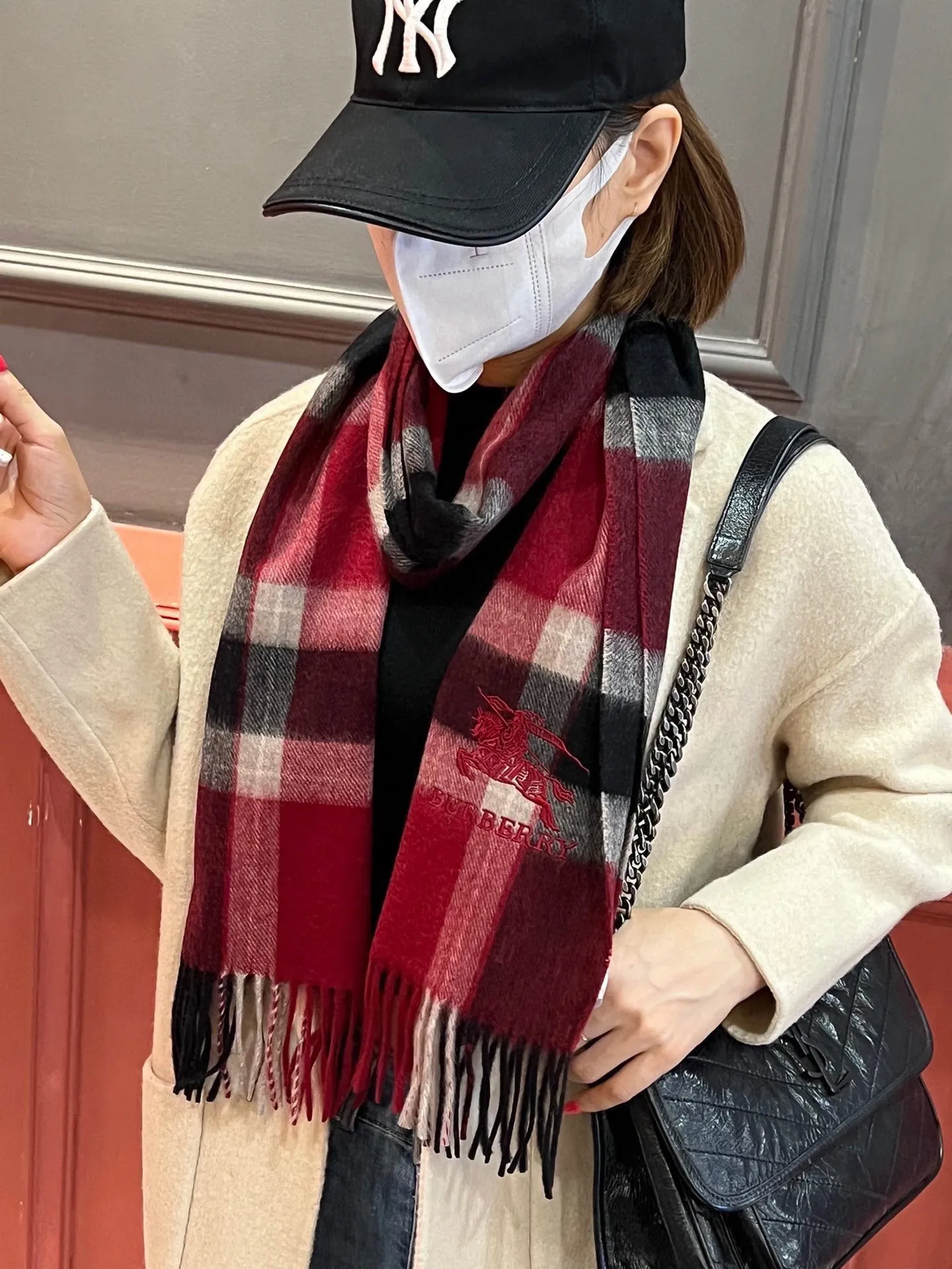 【BURBERRY  バーバリー】スカーフ32*180CM  241209