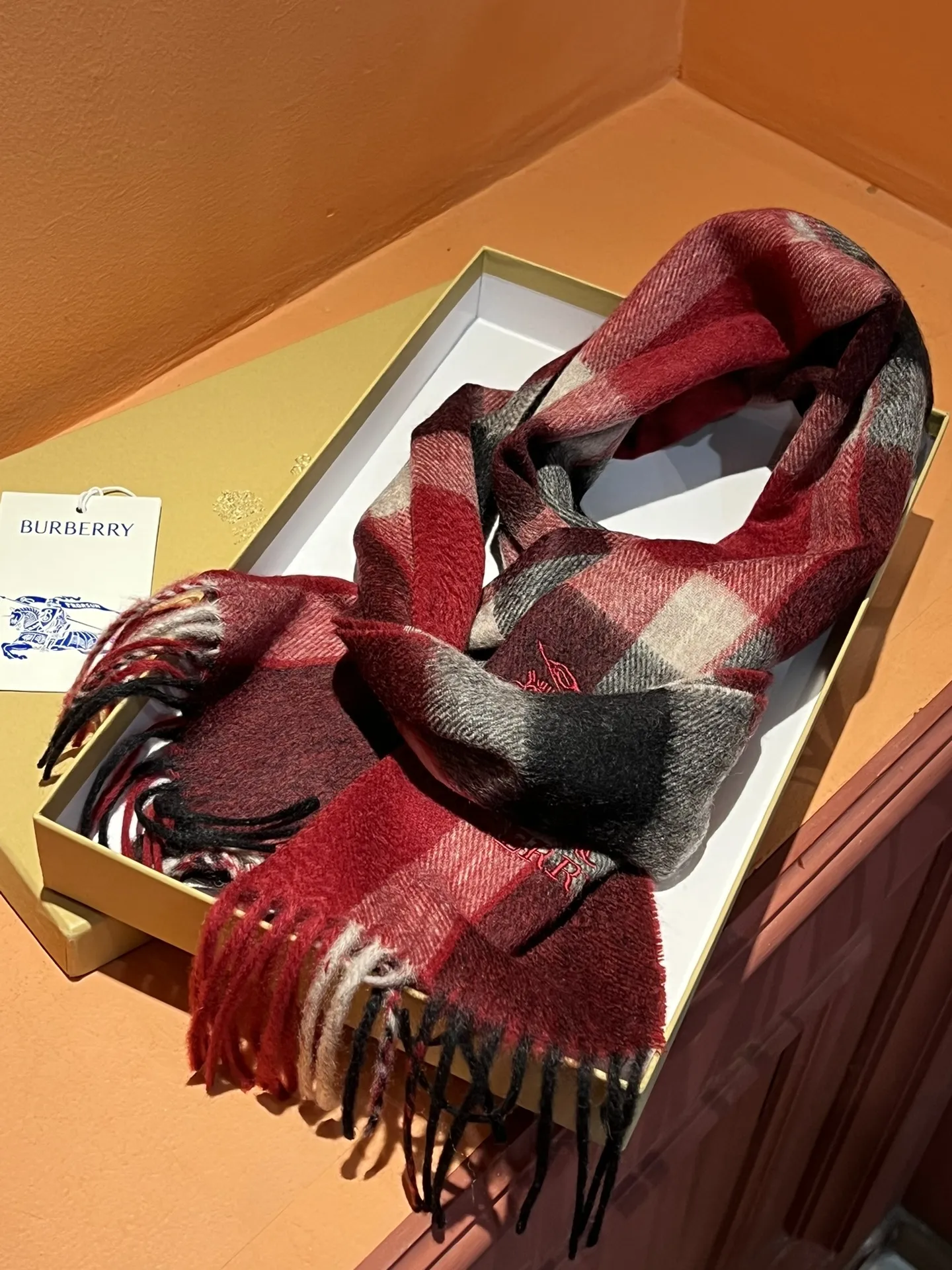 【BURBERRY  バーバリー】スカーフ32*180CM  241108
