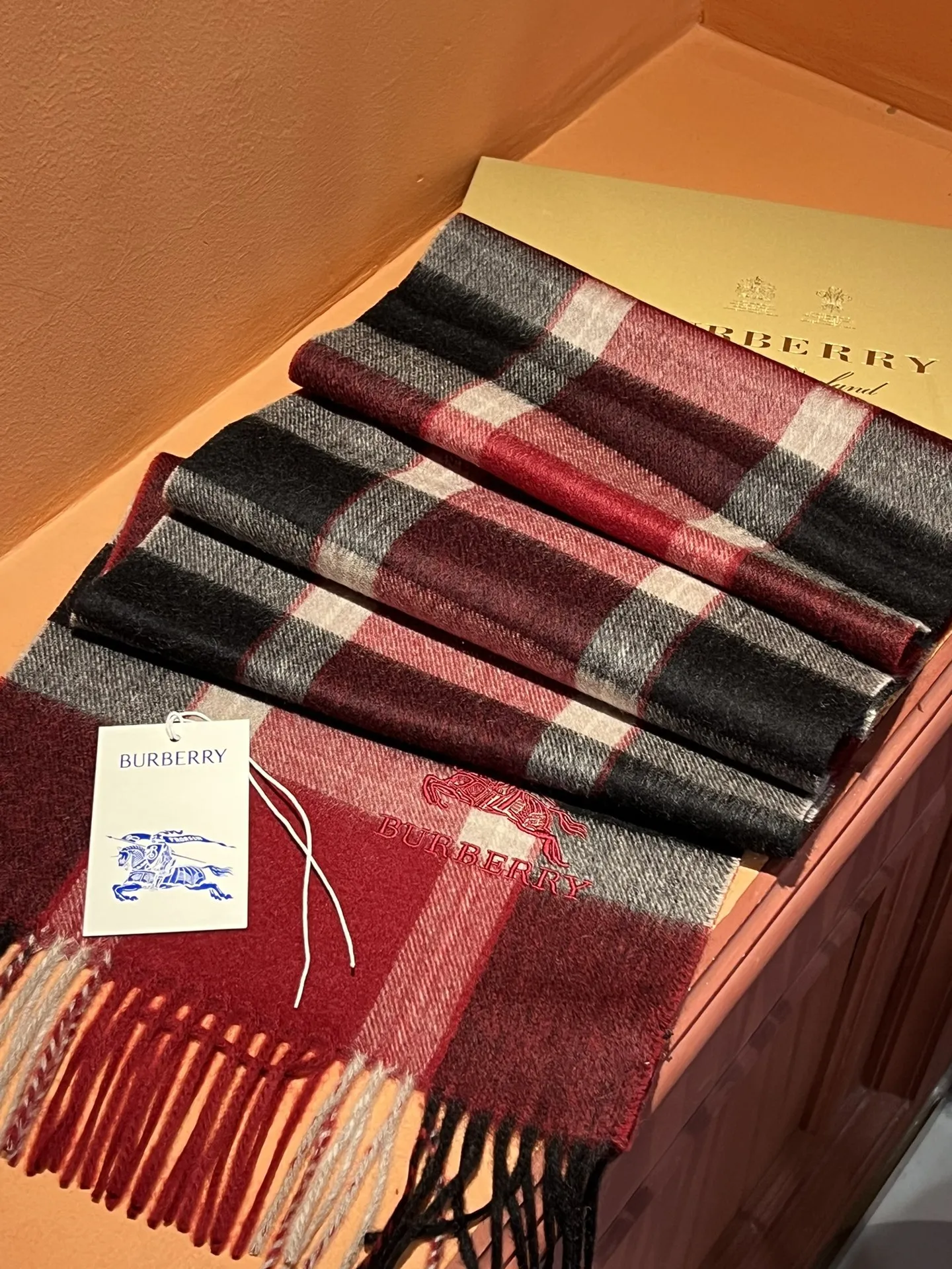 【BURBERRY  バーバリー】スカーフ32*180CM  241108
