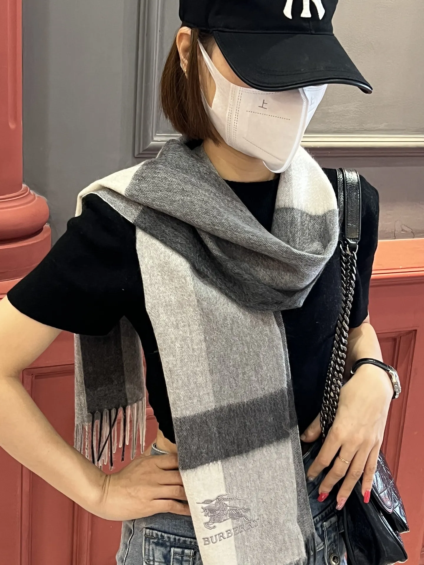 【BURBERRY  バーバリー】スカーフ32*180CM  241108